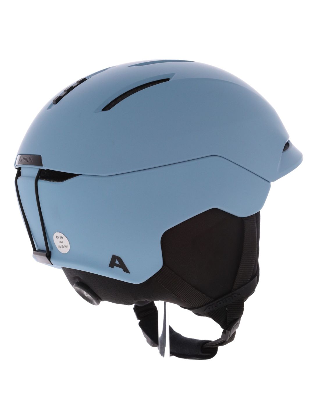 Alpina, Nax Skihelm Unisex Smoke-Blue Matt blau 
