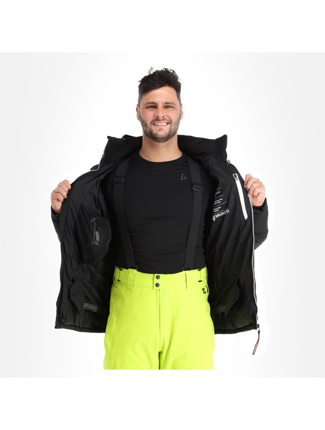 Brunotti, Trymail Skijacke Herren schwarz 