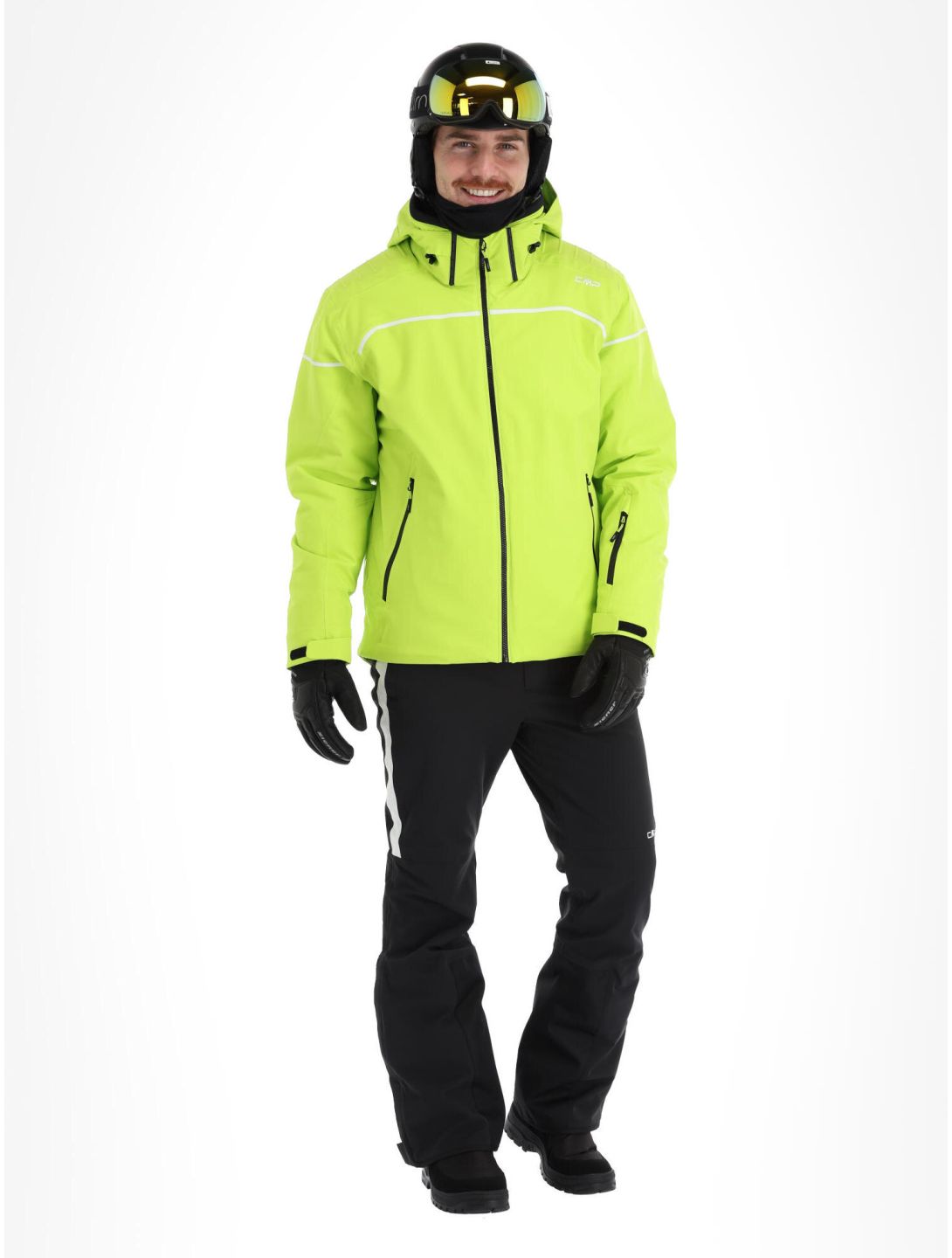 CMP, 31W0317 Skijacke Herren acid grün 