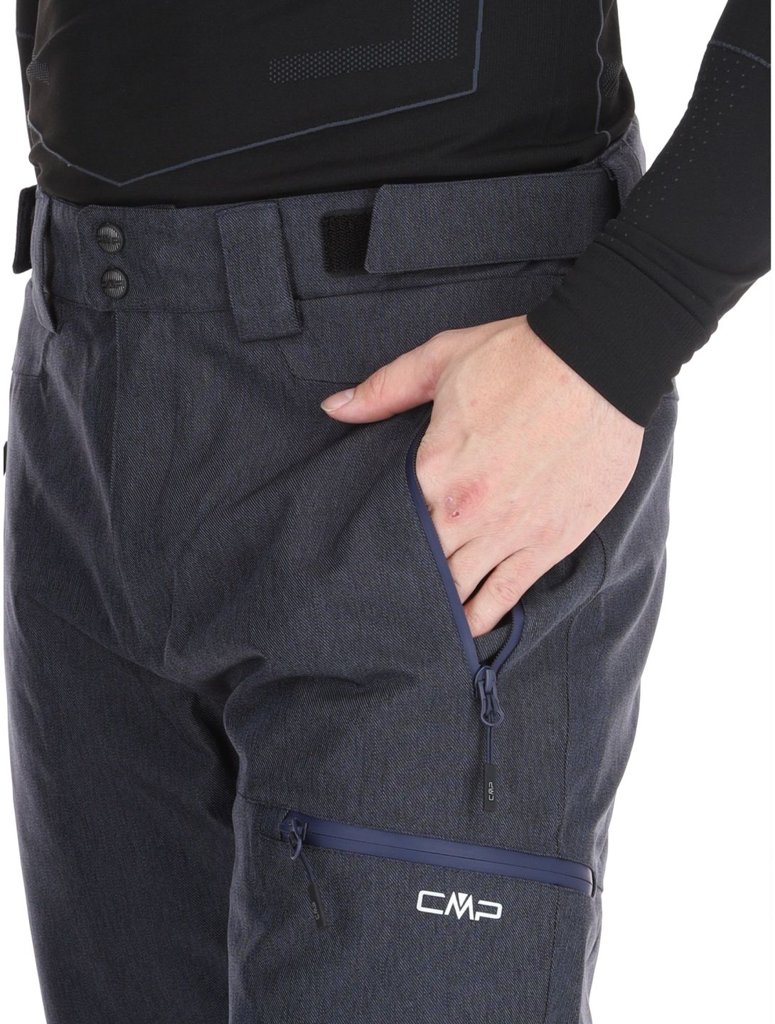 CMP, 34W4387 Skihose Herren Blue Melange blau 