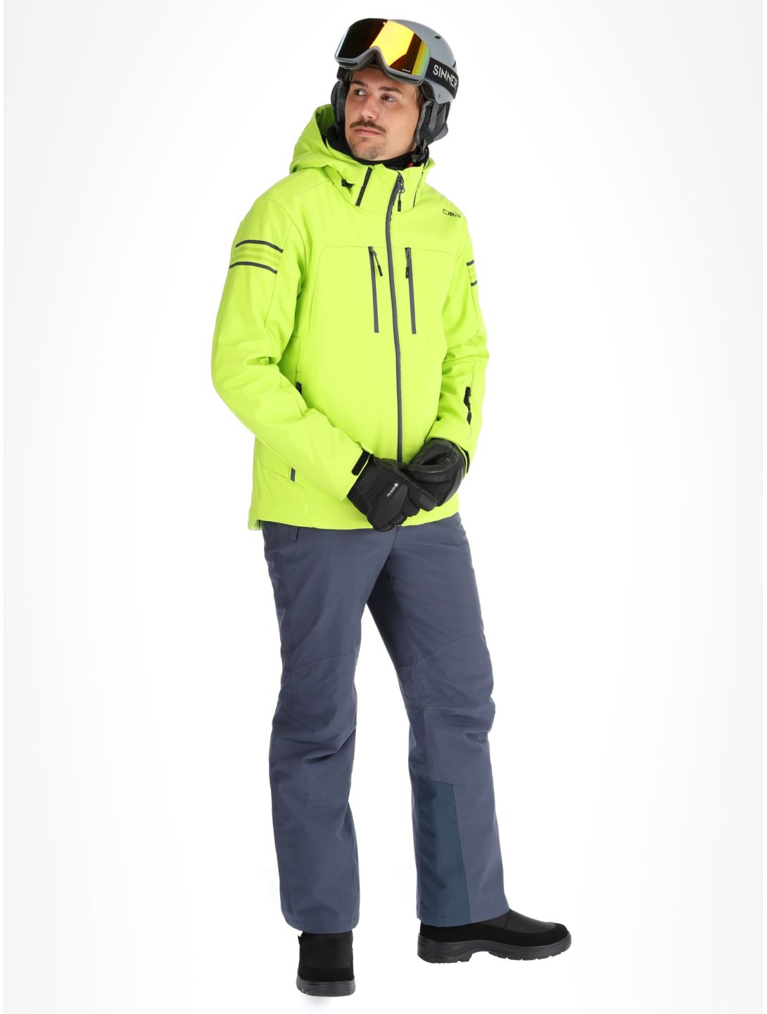 CMP, 34W4647 Skijacke Herren Acid grün 