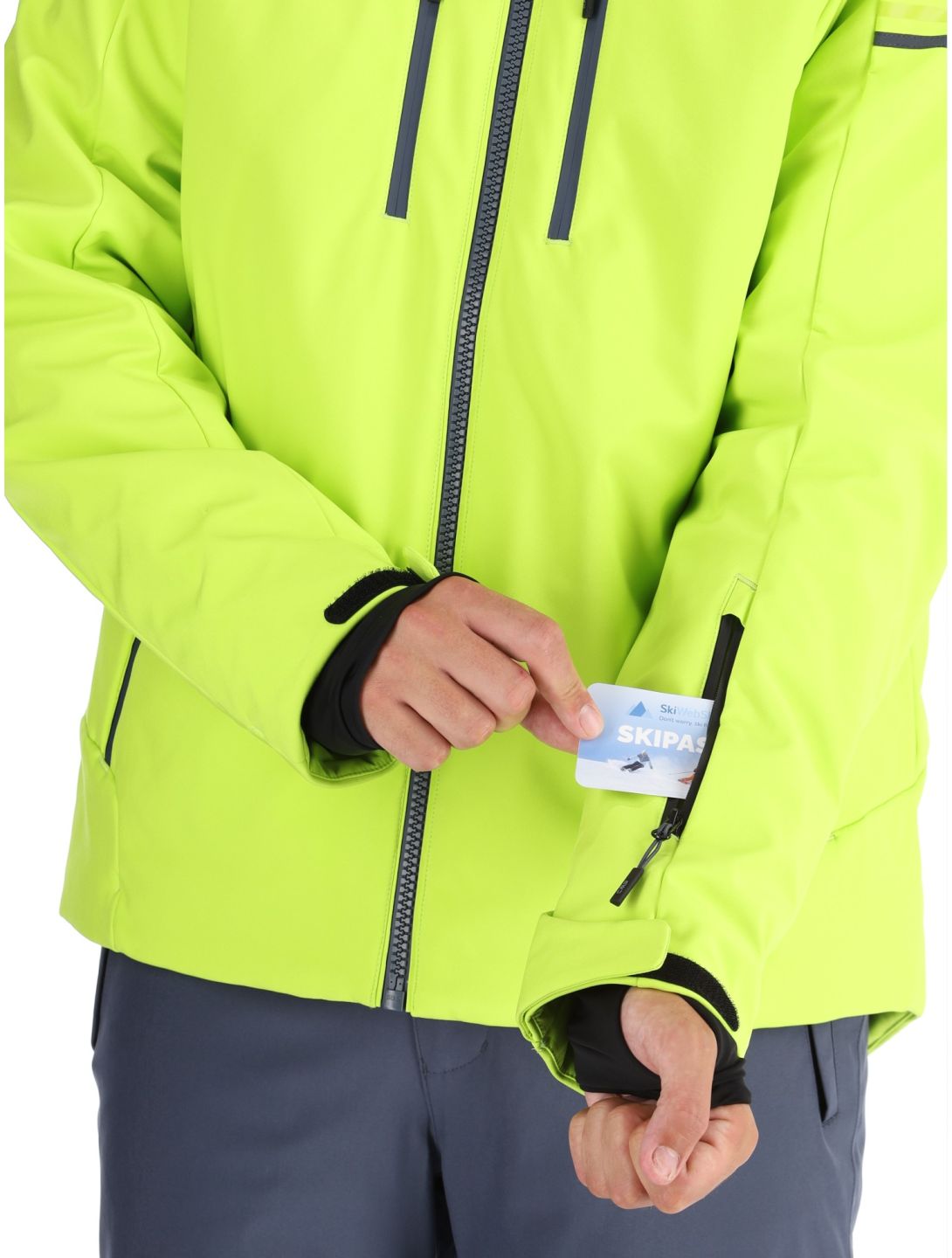 CMP, 34W4647 Skijacke Herren Acid grün 