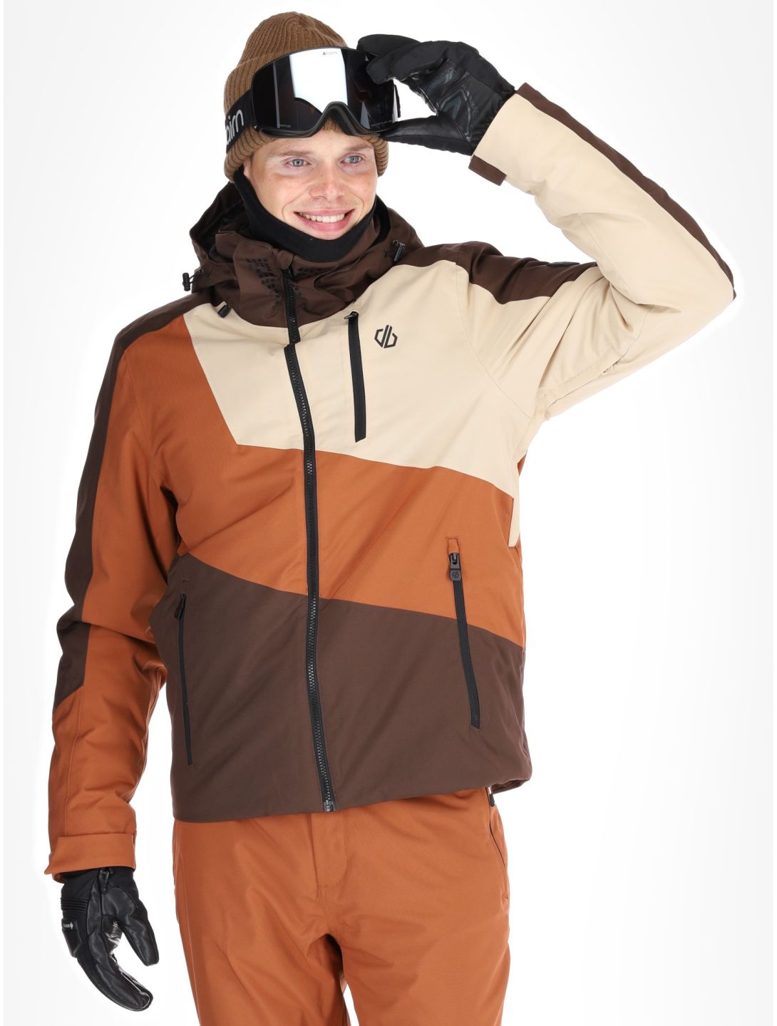 Dare2b, Baseplate II Skijacke Herren Mocha Bisque / Oat Cream beige 
