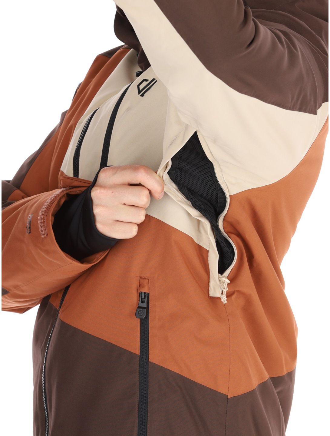 Dare2b, Baseplate II Skijacke Herren Mocha Bisque / Oat Cream beige 