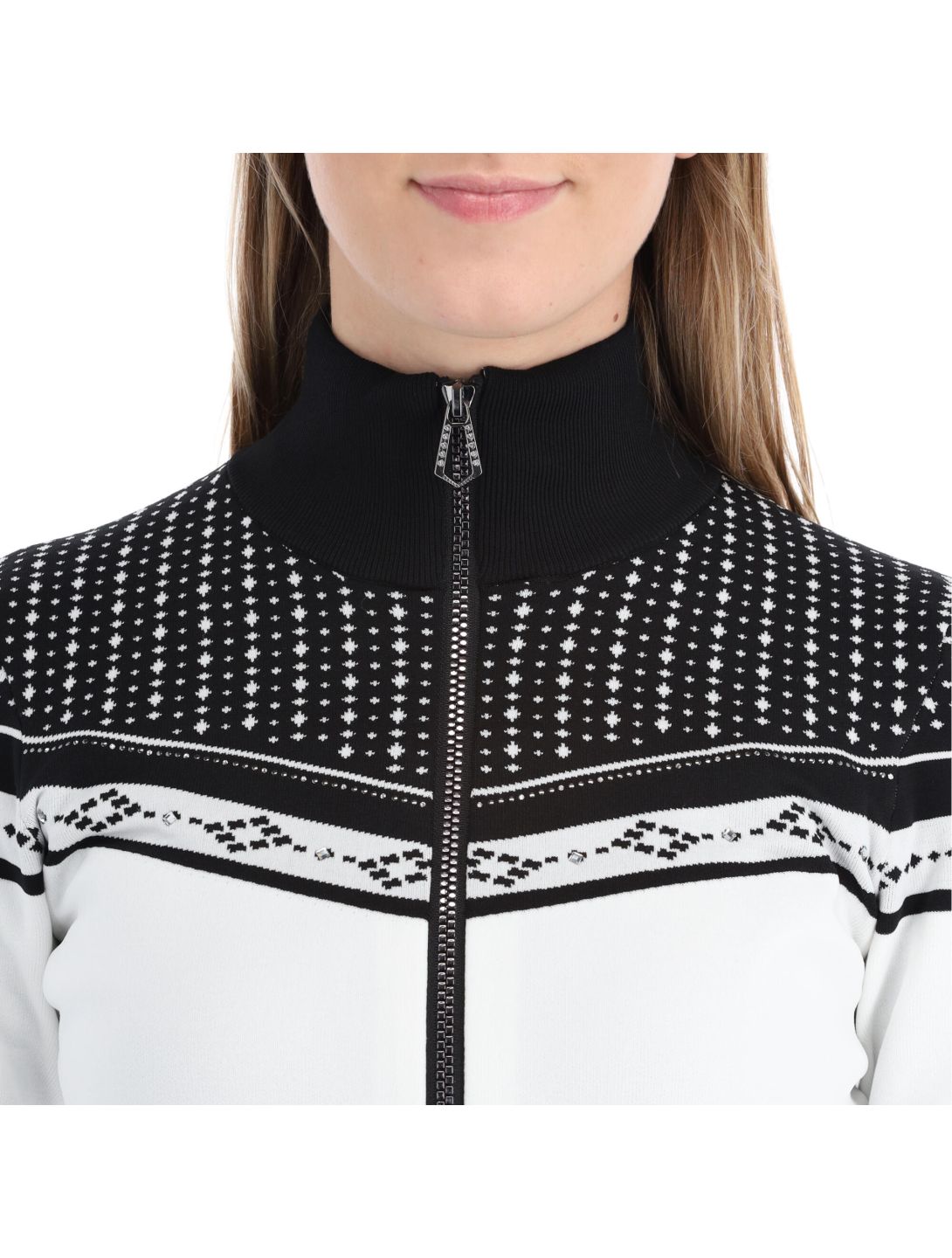 Dare2b, Bejewel Sweater Jacke Damen schwarz, weiß 