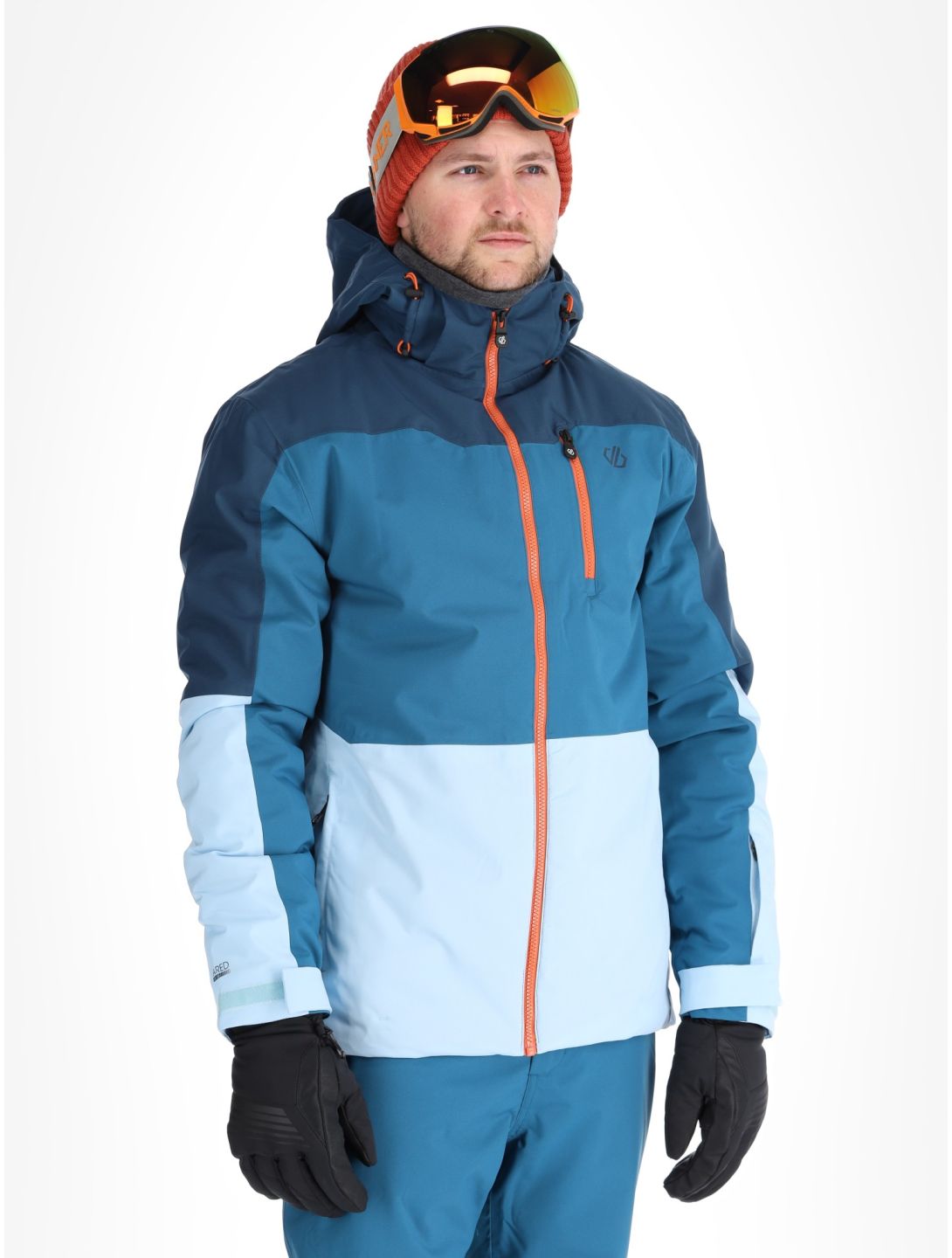 Dare2b, Edge II Skijacke Herren Moonlight Denim / Kingfisher Blue blau 