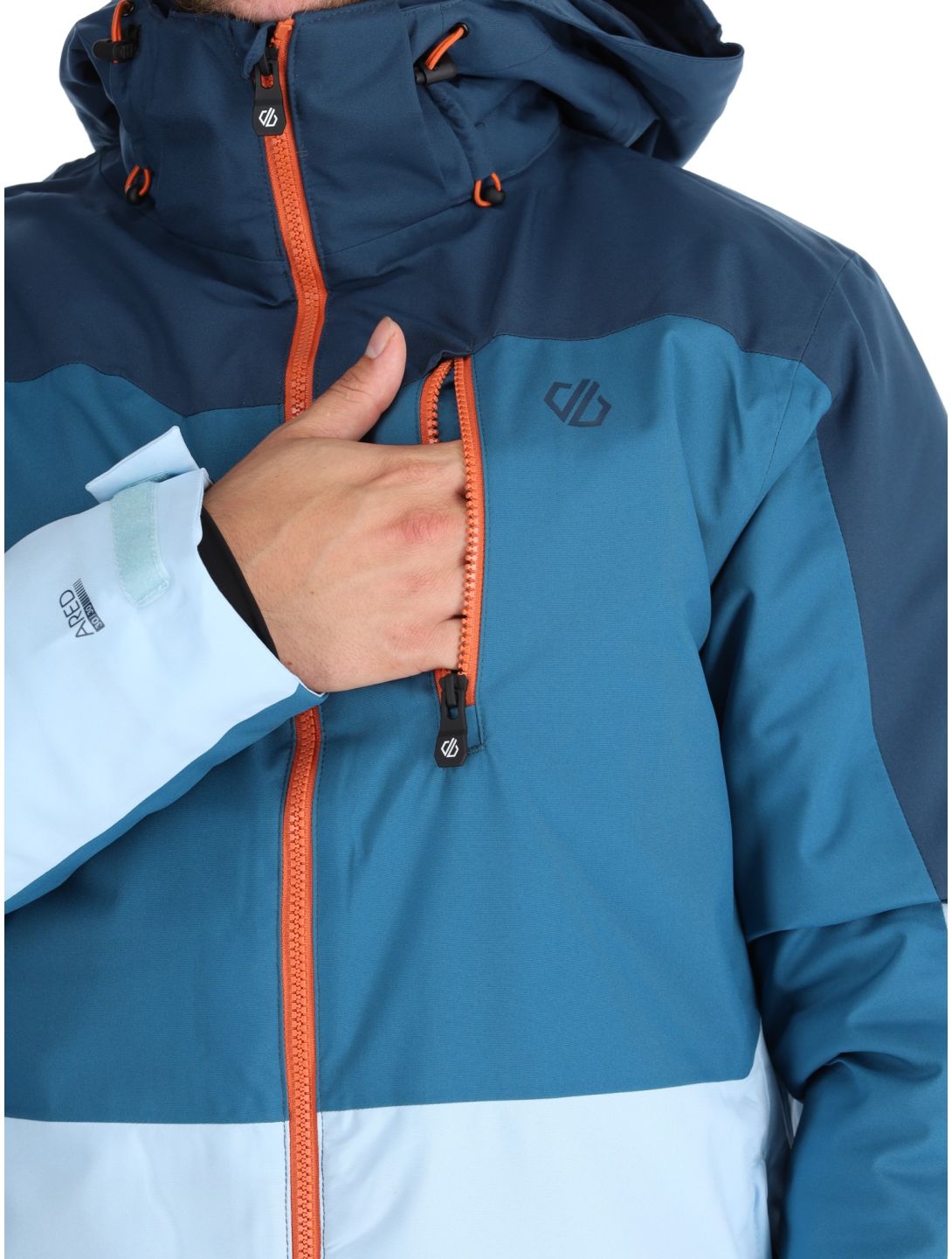 Dare2b, Edge II Skijacke Herren Moonlight Denim / Kingfisher Blue blau 