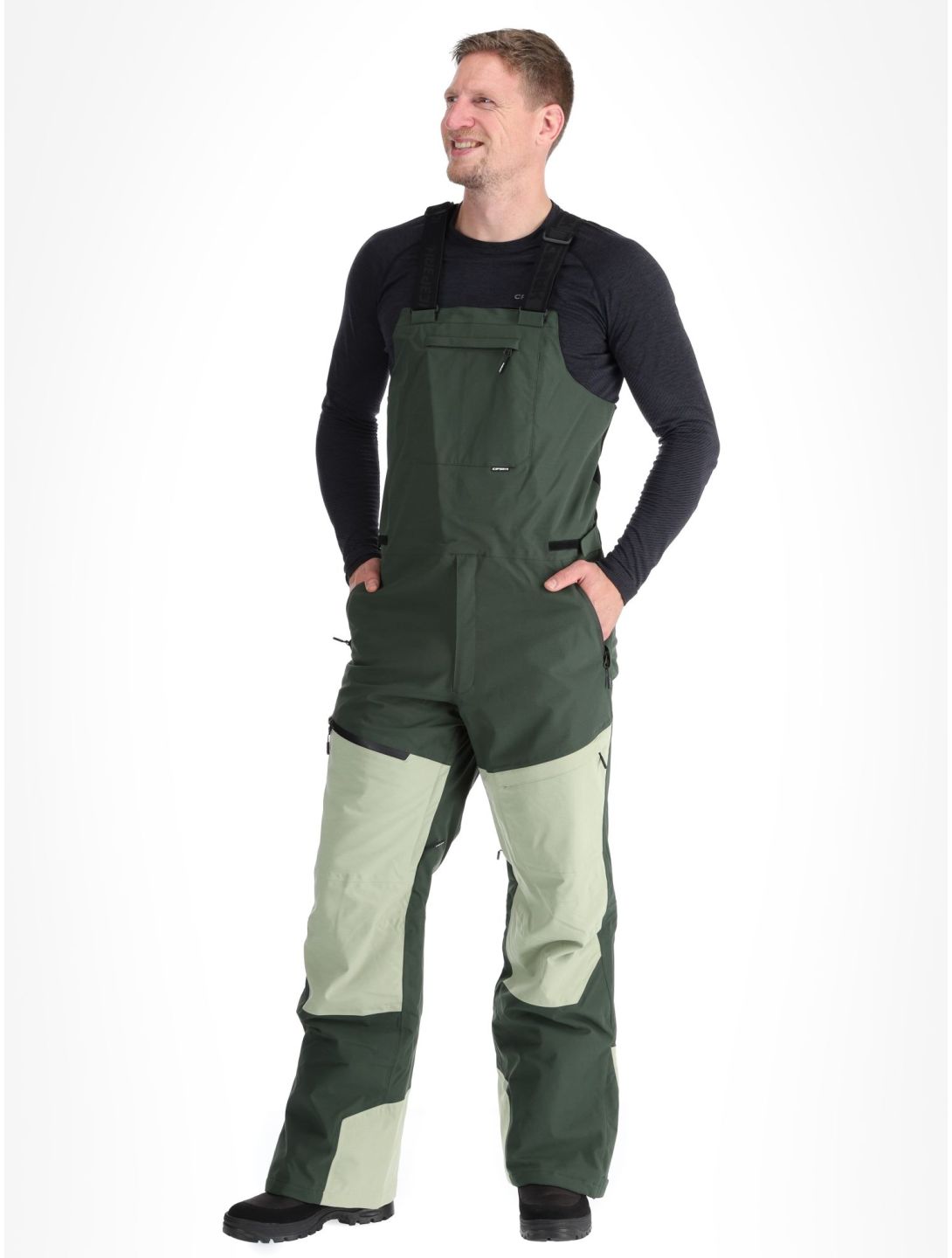 Icepeak, Cambo Skihose Herren Dark Olive grün 