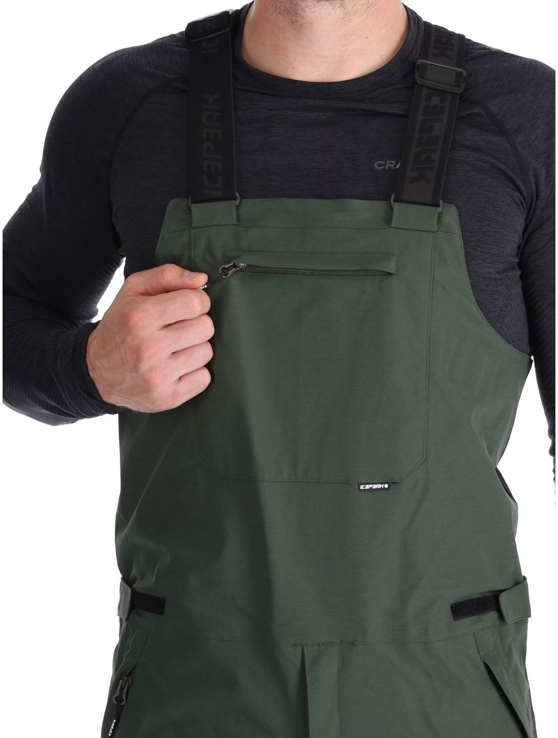 Icepeak, Cambo Skihose Herren Dark Olive grün 