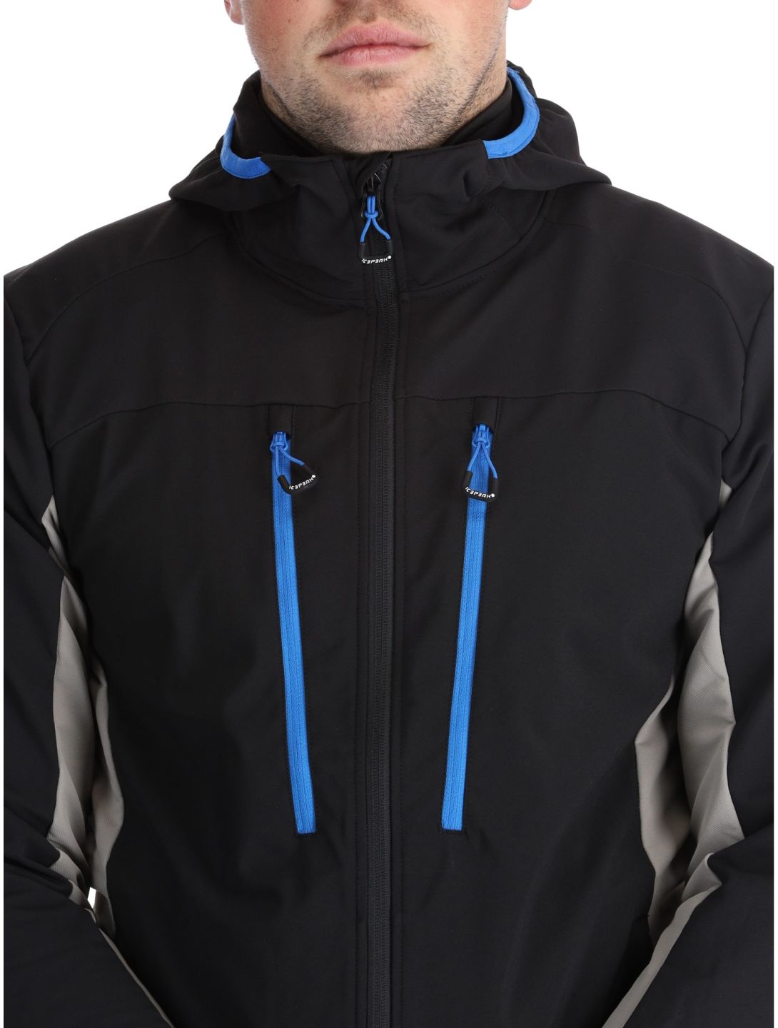 Icepeak, Durham Softshell Skijacke Herren Grey grau 