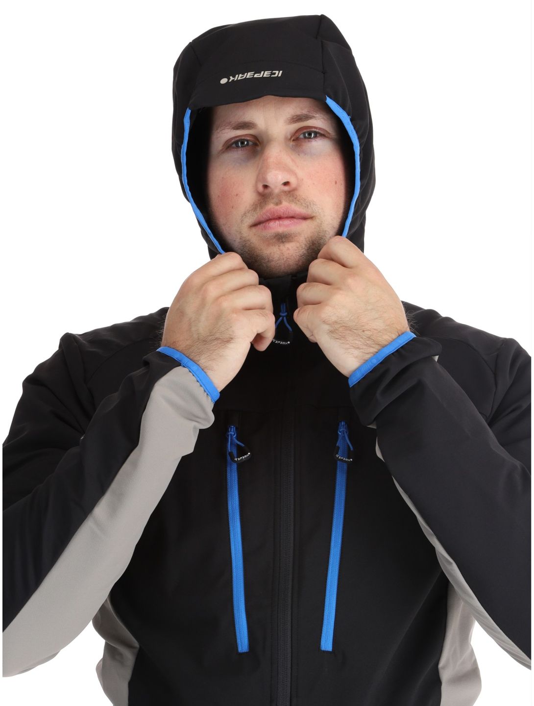 Icepeak, Durham Softshell Skijacke Herren Grey grau 