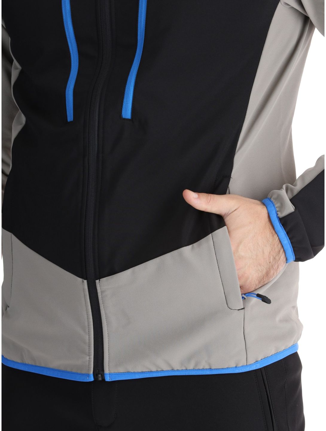 Icepeak, Durham Softshell Skijacke Herren Grey grau 