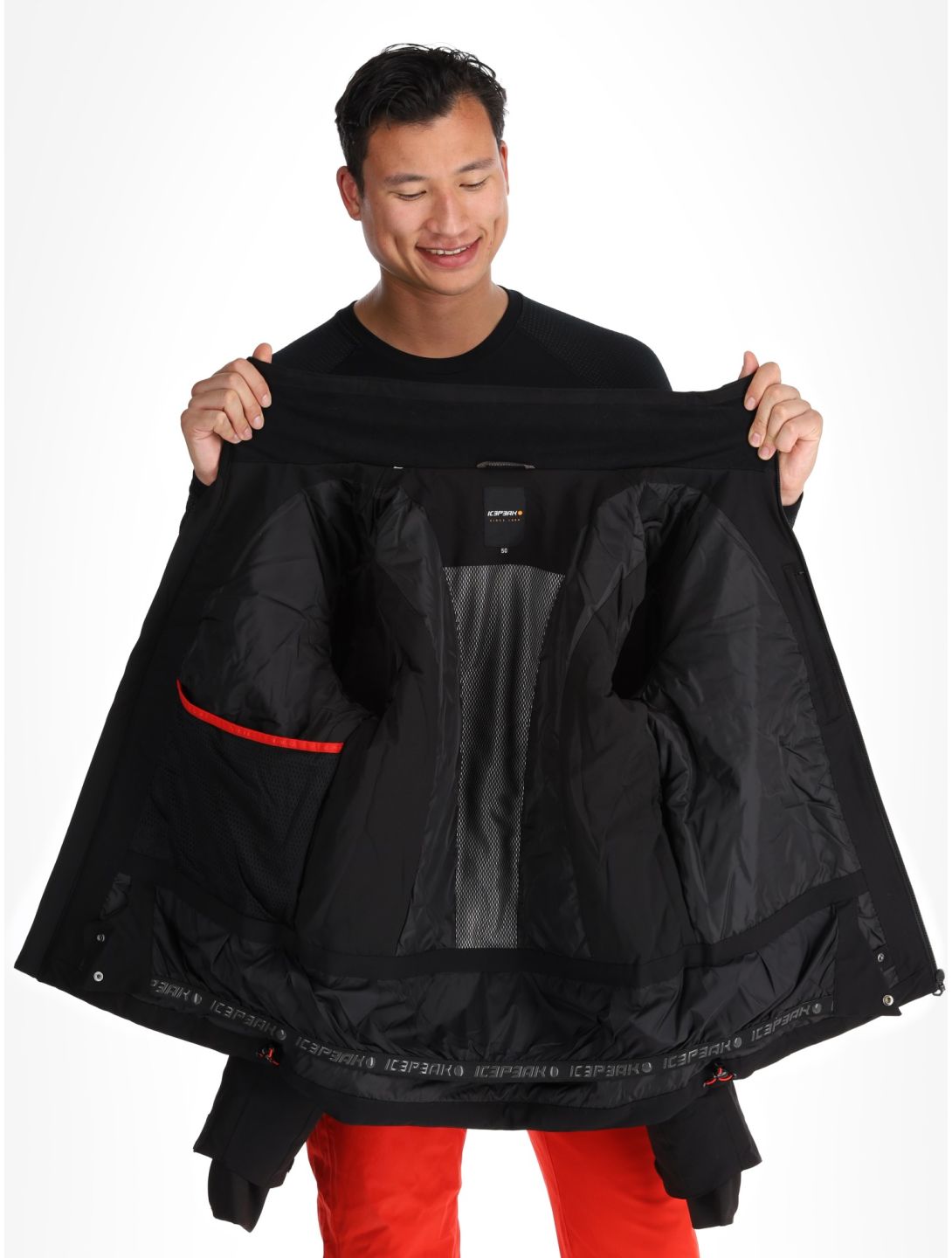 Icepeak, Farwell Skijacke Herren Black schwarz 