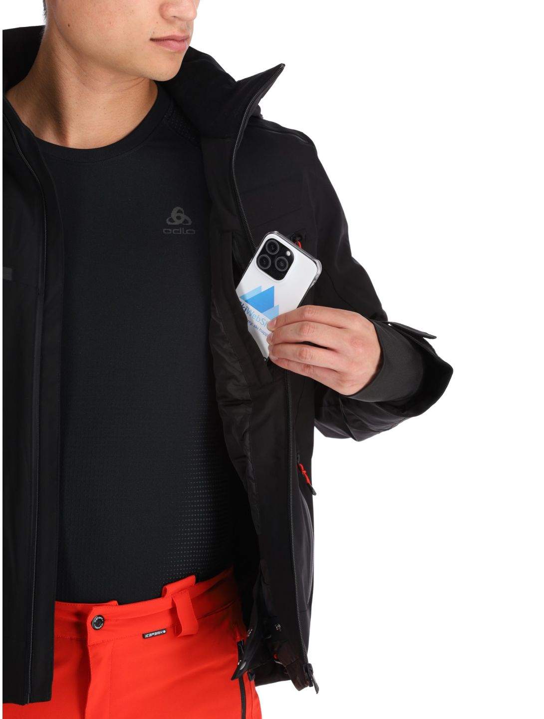 Icepeak, Farwell Skijacke Herren Black schwarz 