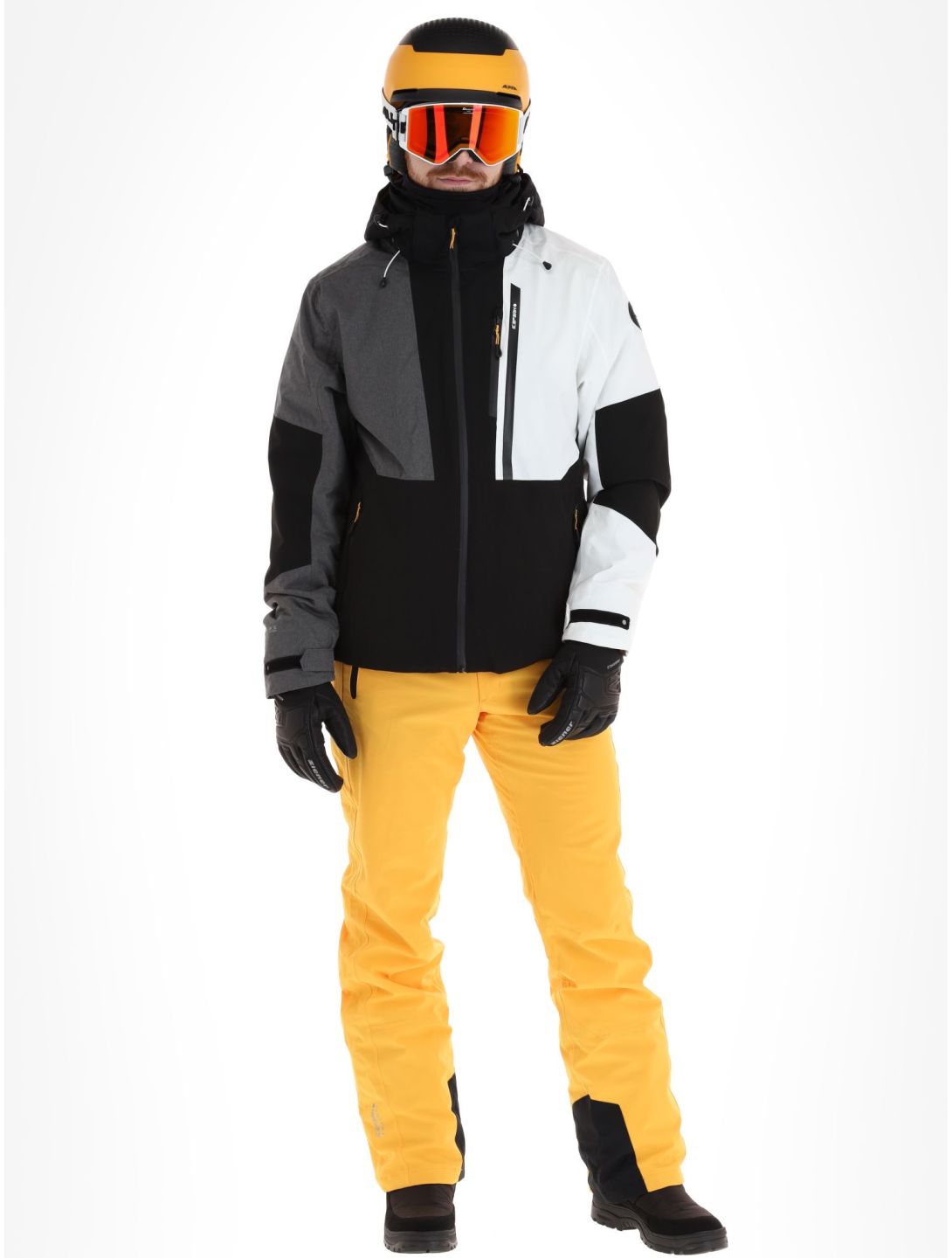 Icepeak, Fircrest Skijacke Herren Basic Black schwarz, weiß 