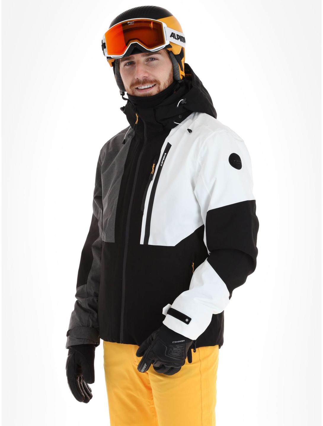 Icepeak, Fircrest Skijacke Herren Basic Black schwarz, weiß 