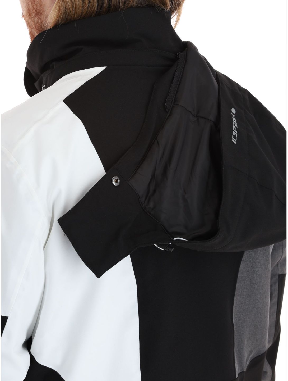 Icepeak, Fircrest Skijacke Herren Basic Black schwarz, weiß 