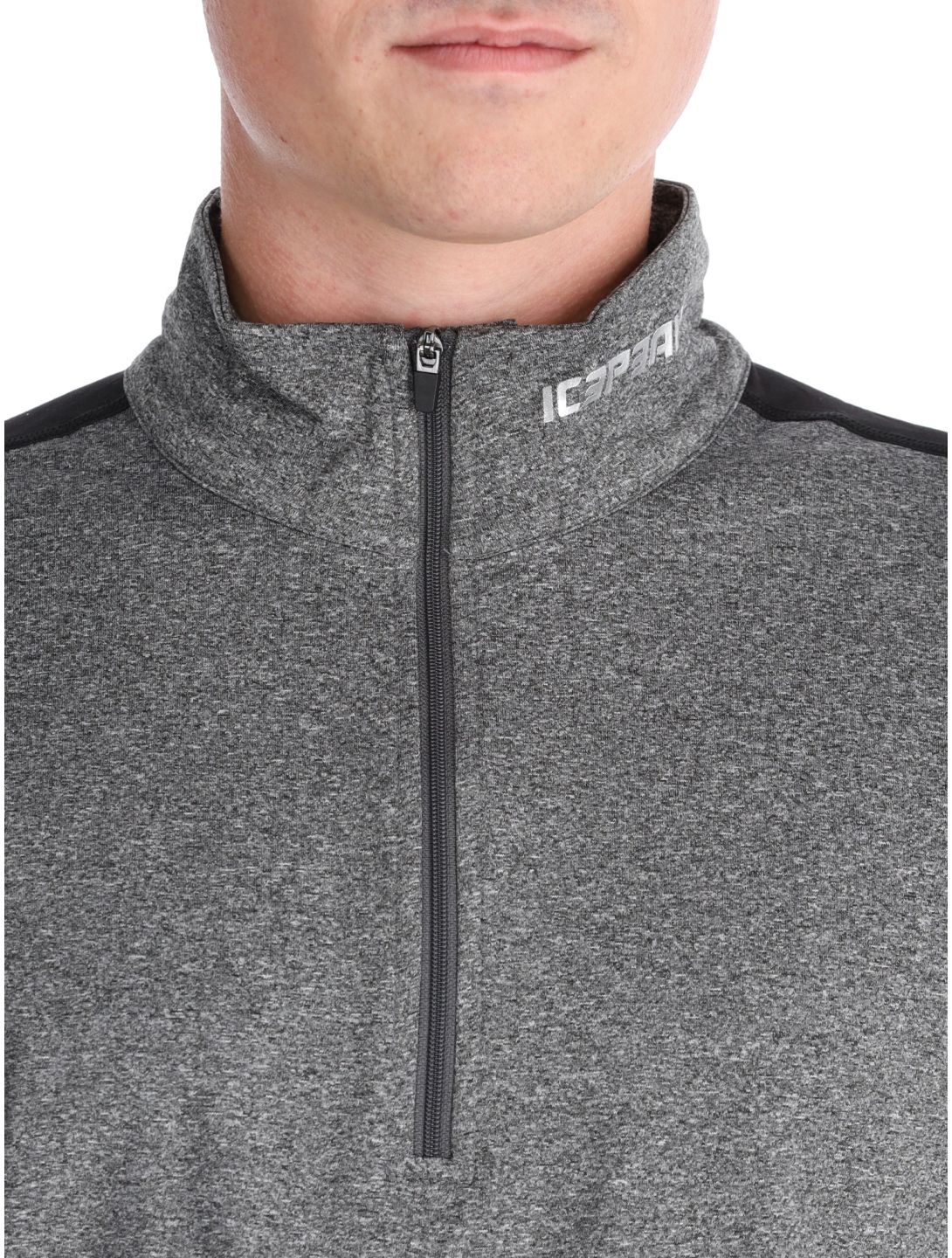 Icepeak, Fleminton Pullover Herren Lead-Grey grau 