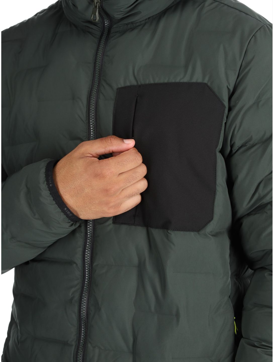Icepeak, Frontier Skijacke Herren Dark Olive grün 