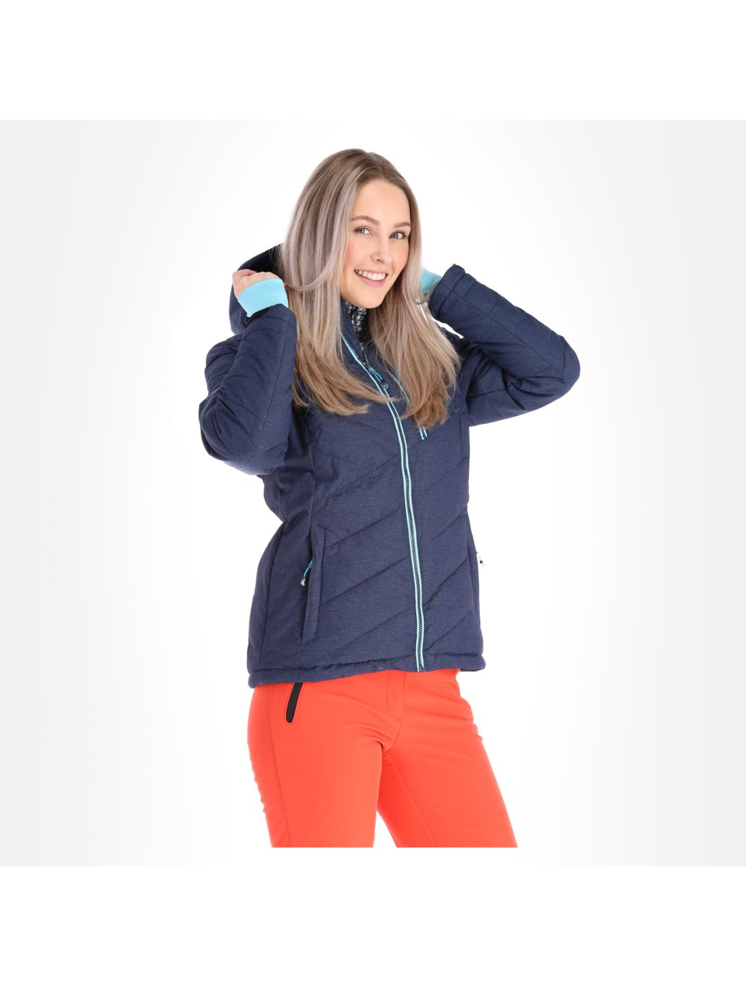 Killtec, Savognin Wmn Quilted Jckt Skijacke Damen denim blau