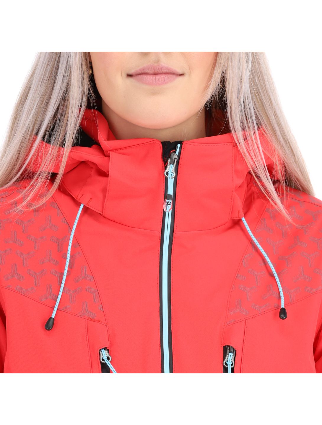 Killtec, Savognin Wmn Ski Jckt B Skijacke Damen clear rot