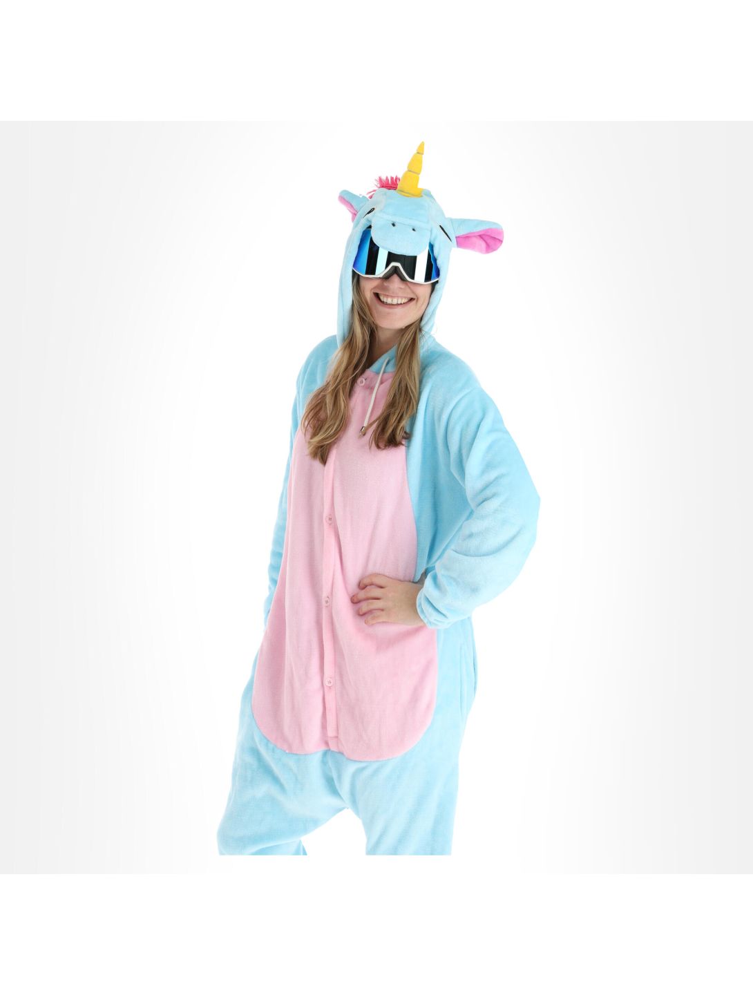Know How, Onesie Accessoires Kinder Unicorn blau 
