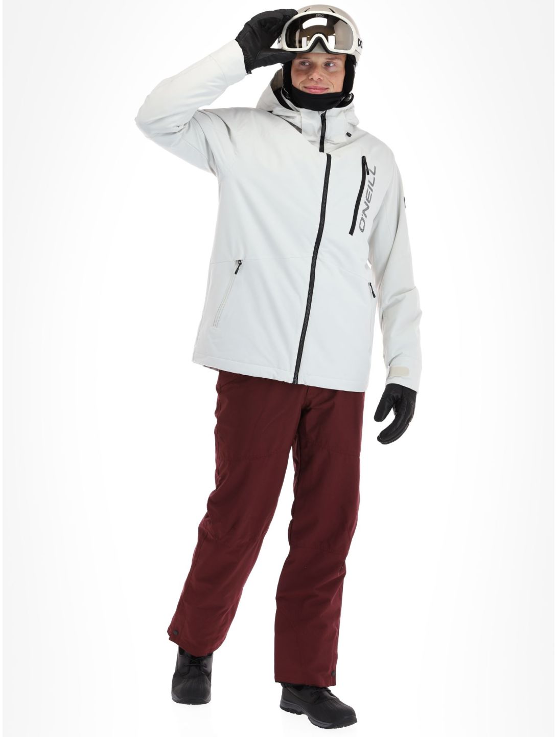 O'Neill, Hammer Skijacke Herren London Fog weiß 