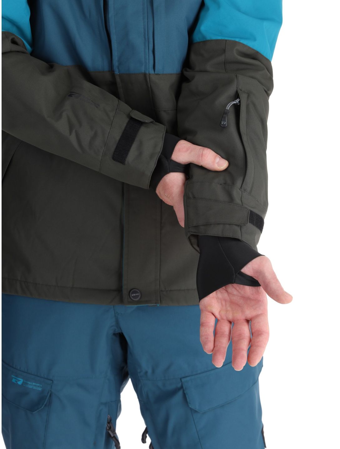 Rehall, Mayon-R Skijacke Herren Petrol grau, grün 