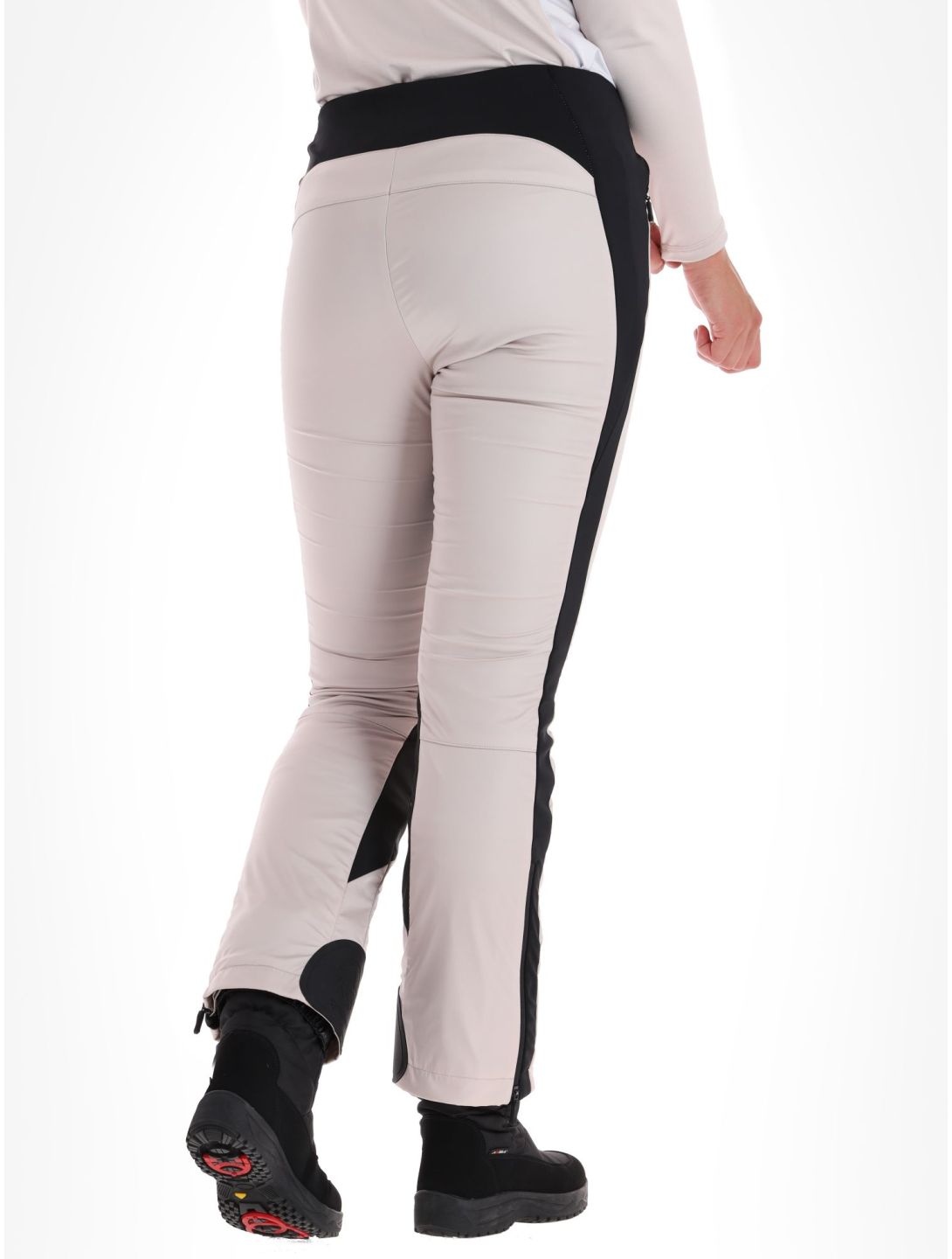 Sportalm Kitzbühel, Air CB Softshell Skihose Damen Taupe Pink rosa 