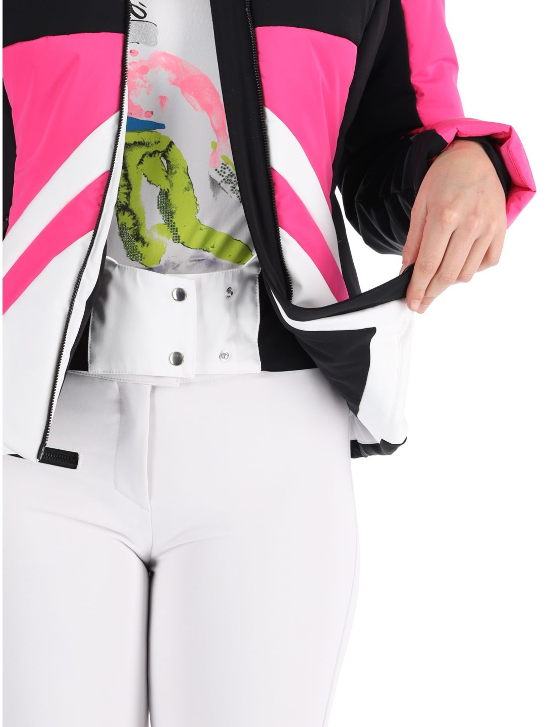 Sportalm Kitzbühel, Delphia CL m.K. Skijacke Damen Neon Pink rosa 