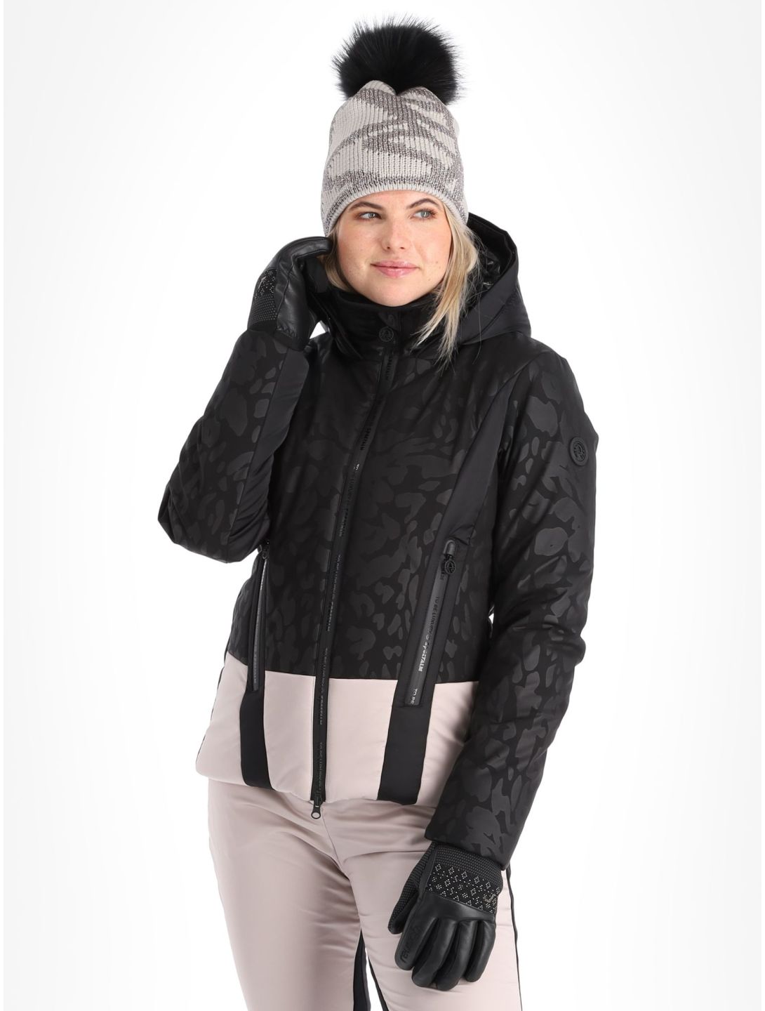 Sportalm Kitzbühel, Oregon m.Kap.o.P. Skijacke Damen Black schwarz 
