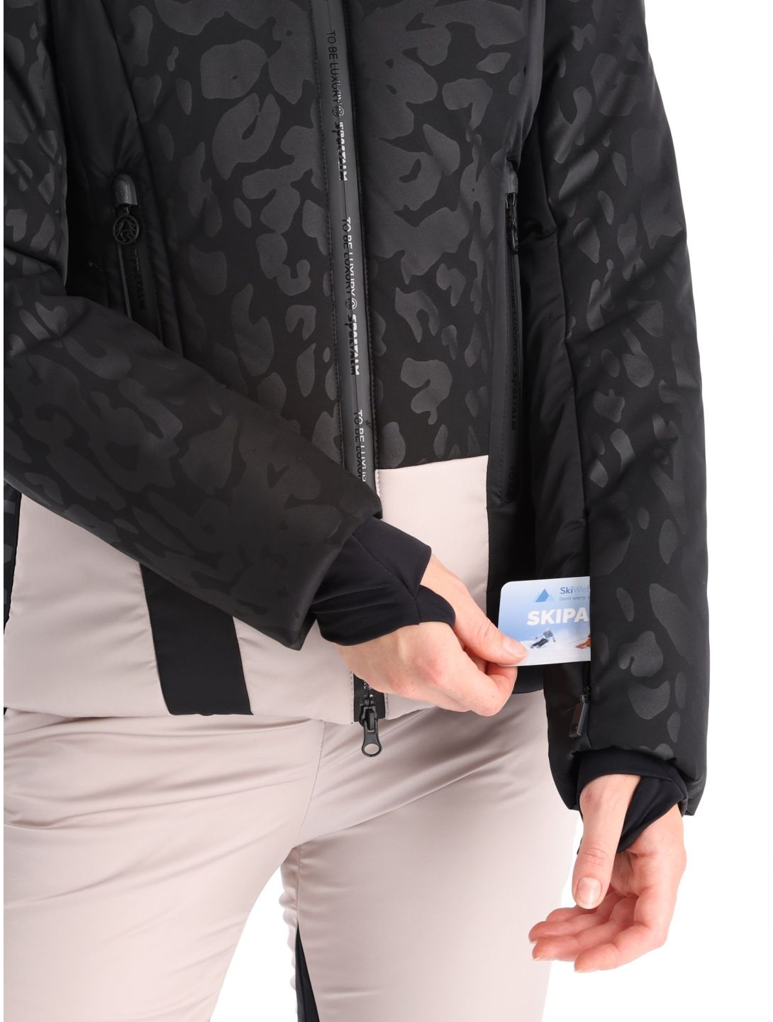 Sportalm Kitzbühel, Oregon m.Kap.o.P. Skijacke Damen Black schwarz 