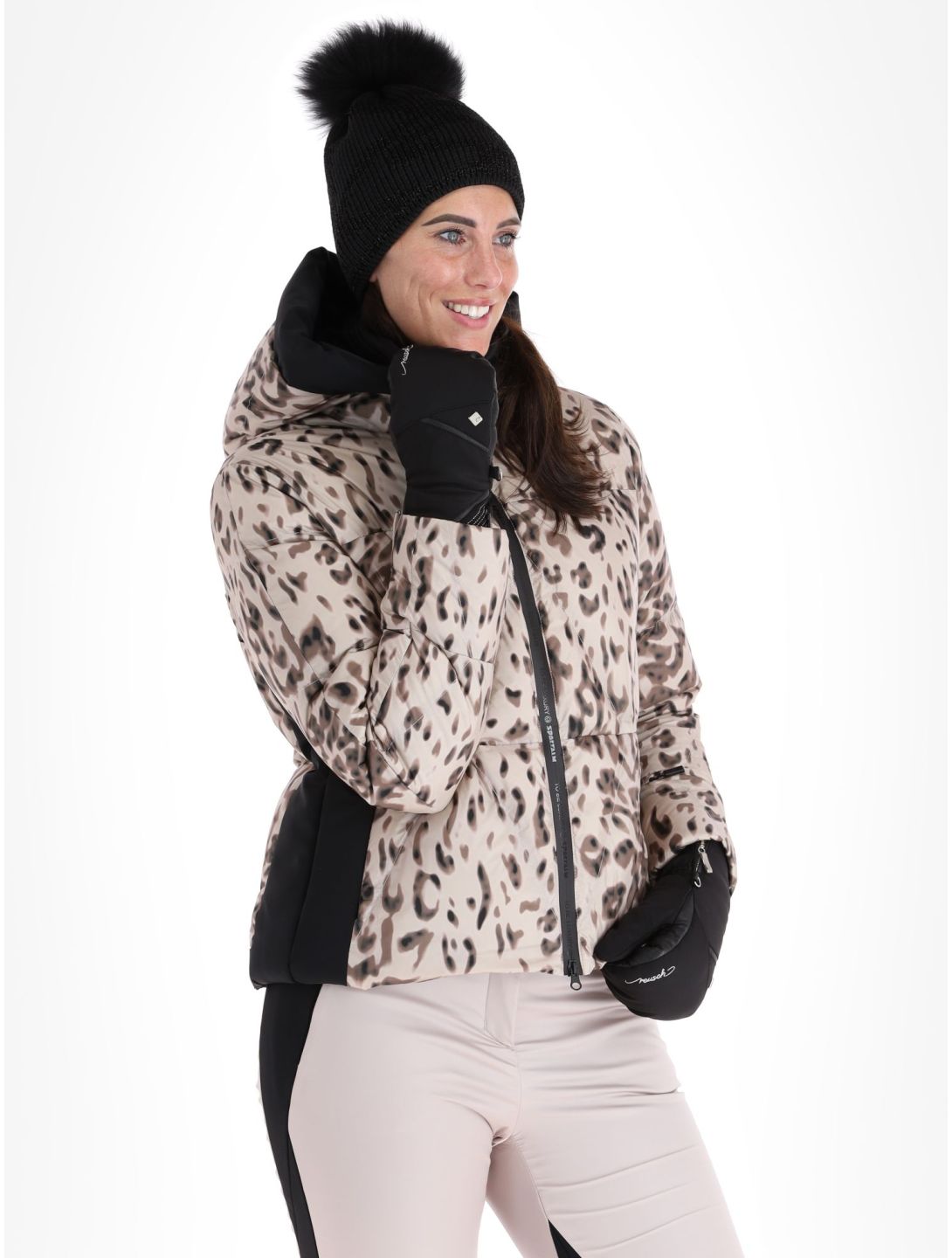 Sportalm Kitzbühel, Oslo m.K. Skijacke Damen Taupe Pink rosa 