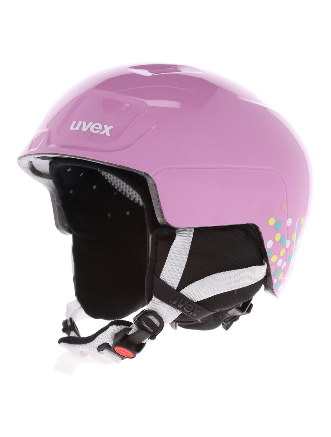 Uvex, Heyya Skihelm Kinder confetti rosa 