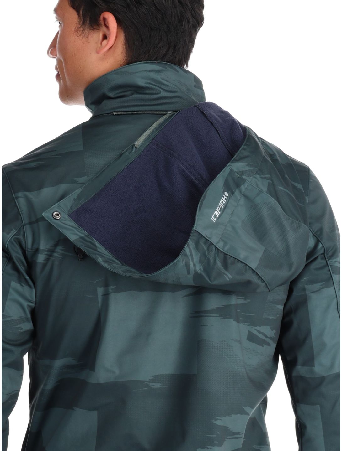 Icepeak, Belen Softshell Skijacke Herren Dark Olive grün 