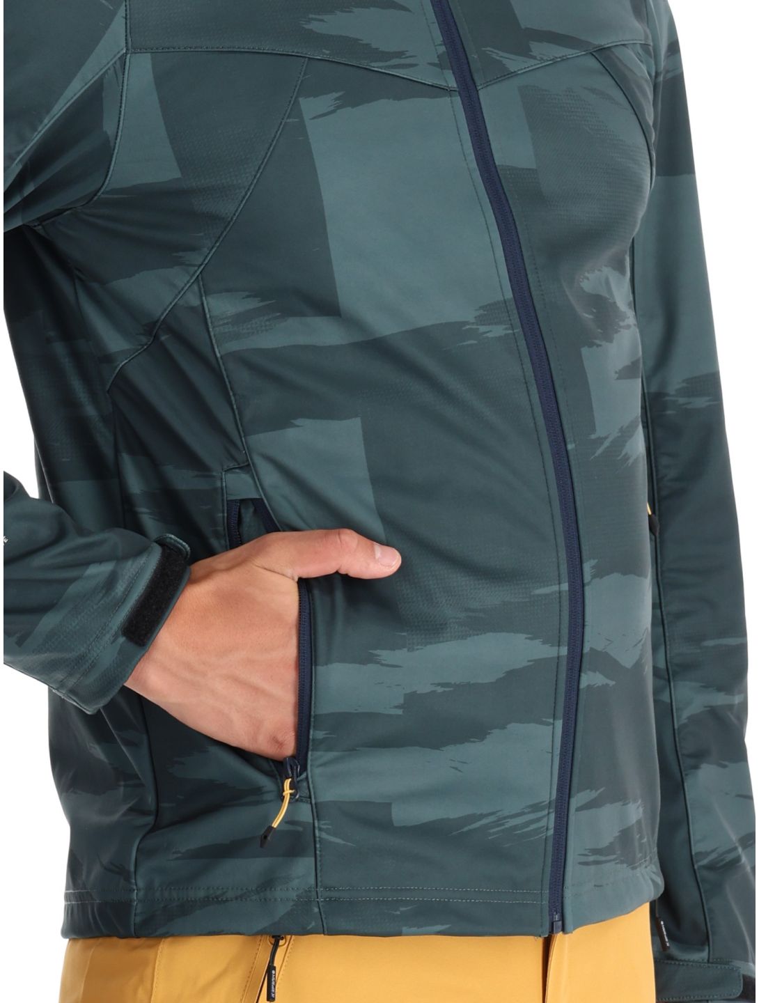 Icepeak, Belen Softshell Skijacke Herren Dark Olive grün 