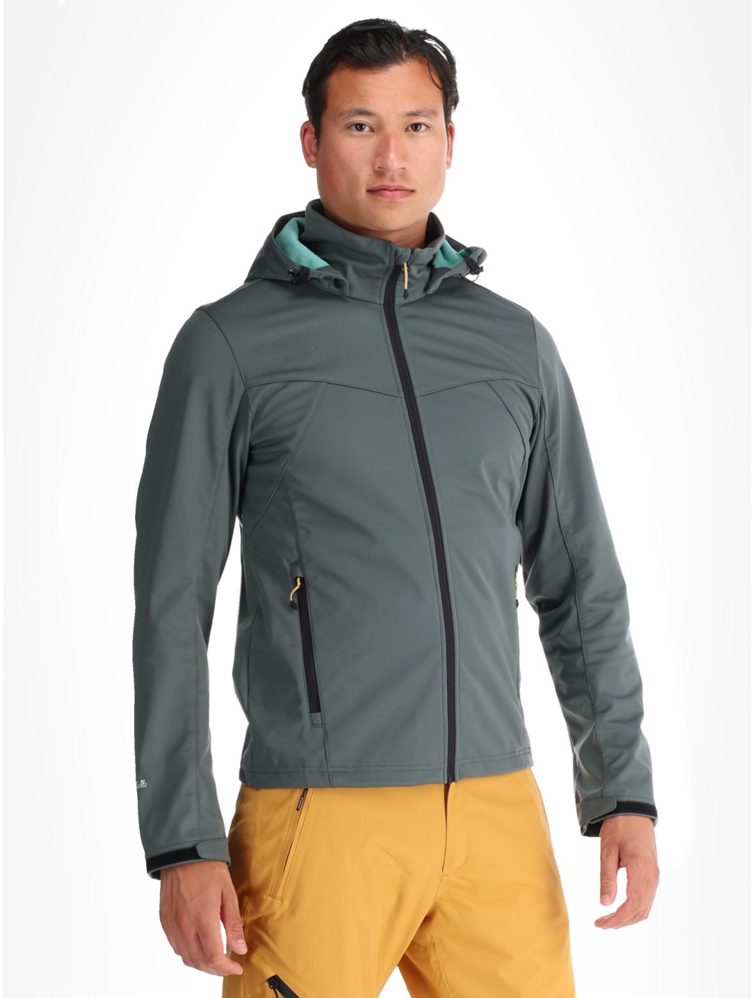 Icepeak, Biggs Softshell Skijacke Herren Dark Olive grün 