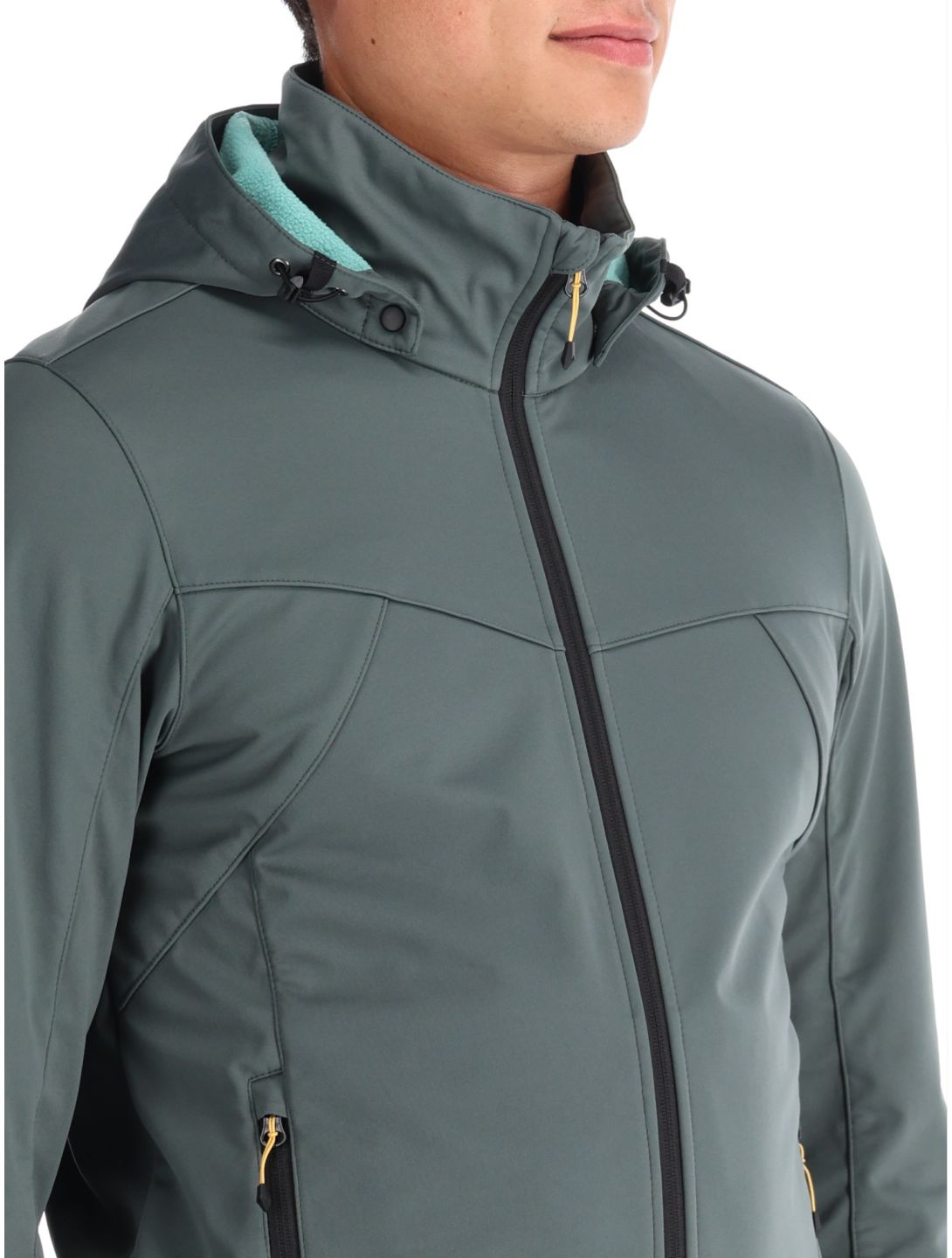 Icepeak, Biggs Softshell Skijacke Herren Dark Olive grün 