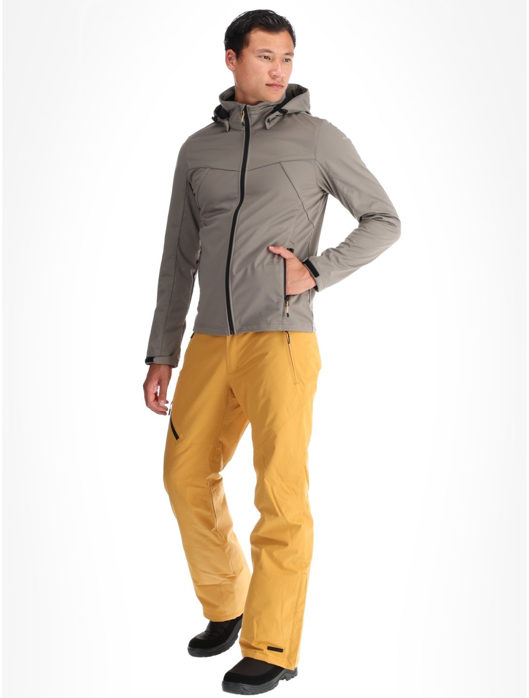 Icepeak, Biggs Softshell Skijacke Herren Granite grau 