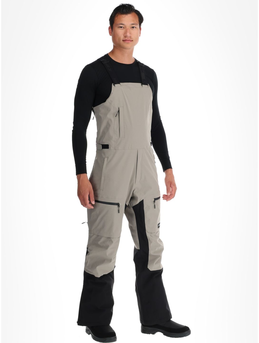 Icepeak, Cambo Skihose BIB Herren Grey grau 