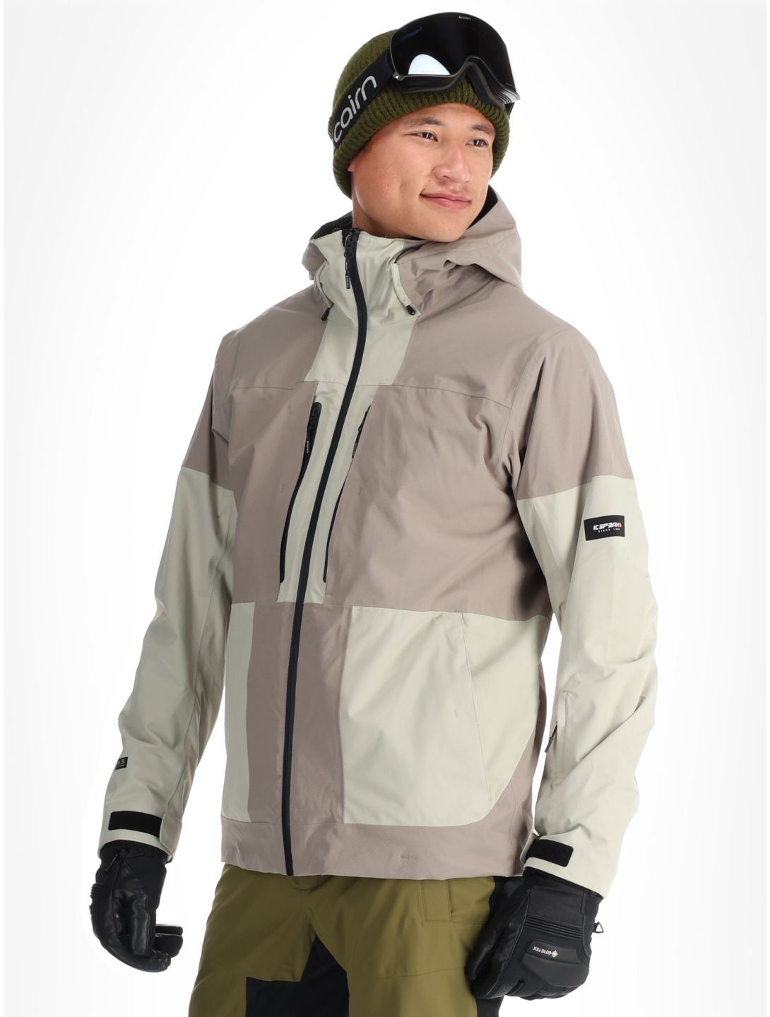 Icepeak, Castres Skijacke Herren Grey grau, grün 