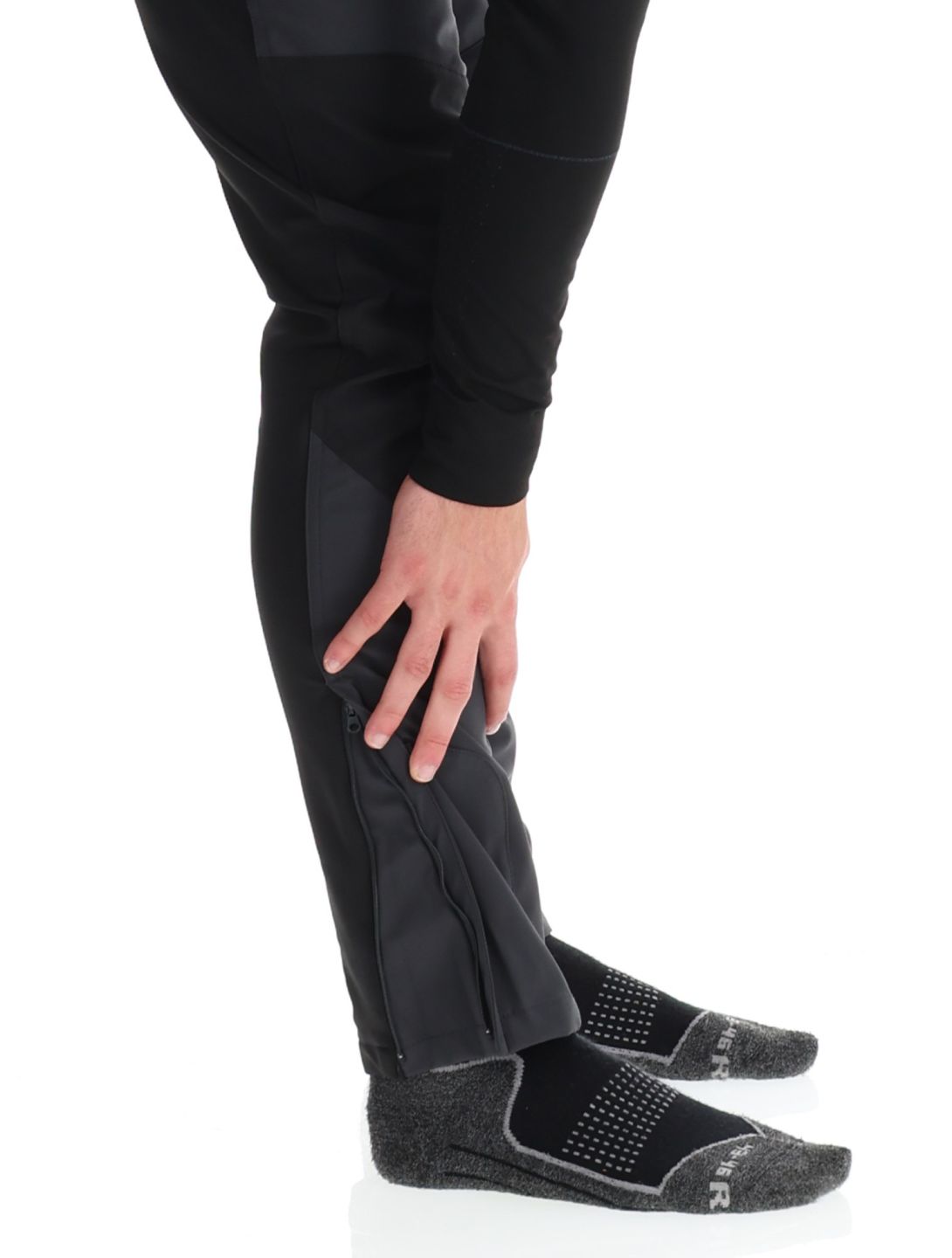 Icepeak, Dorr Softshell Skihose Herren Anthracite grau, schwarz 