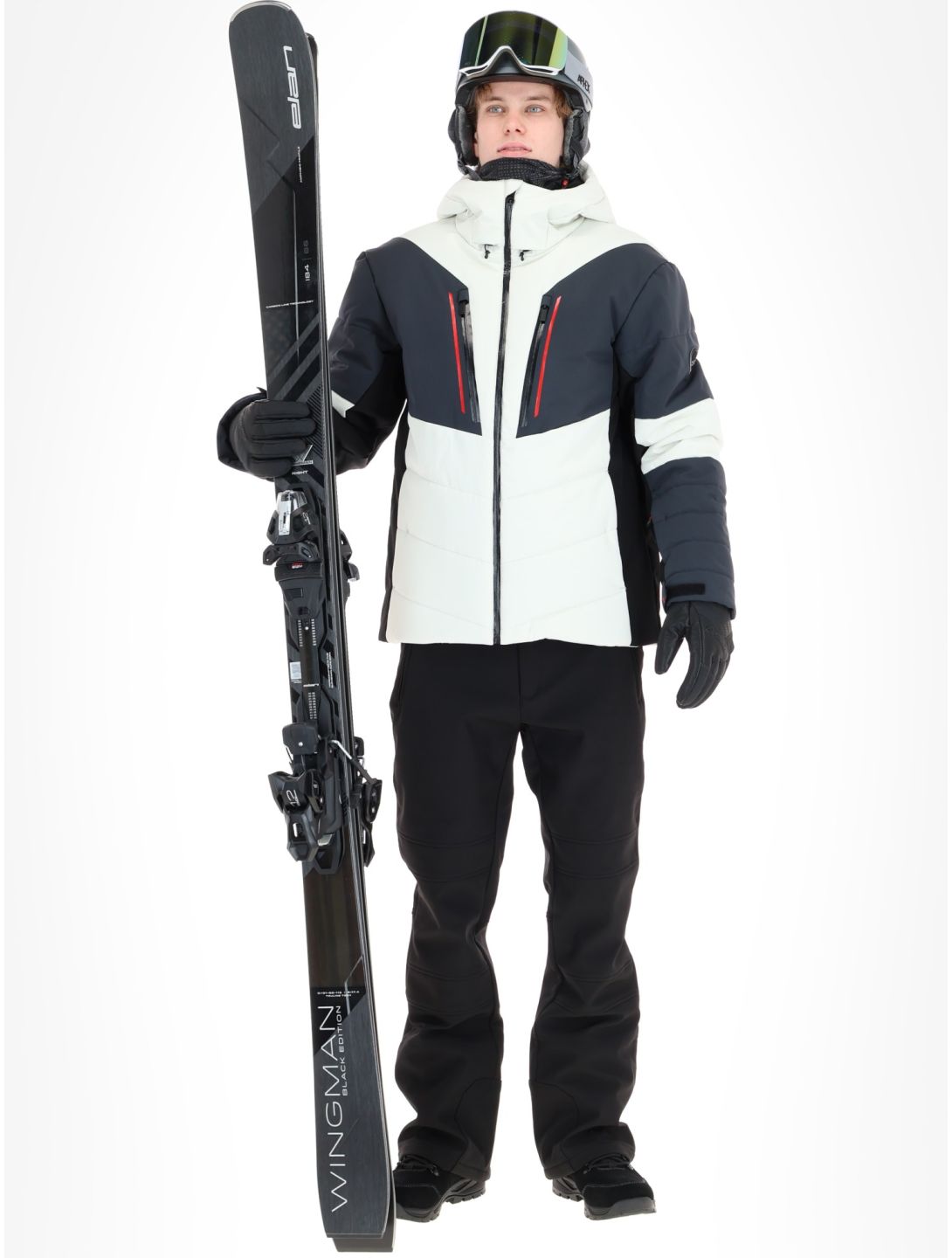 Icepeak, Earlville Skijacke Herren Powder beige, blau 