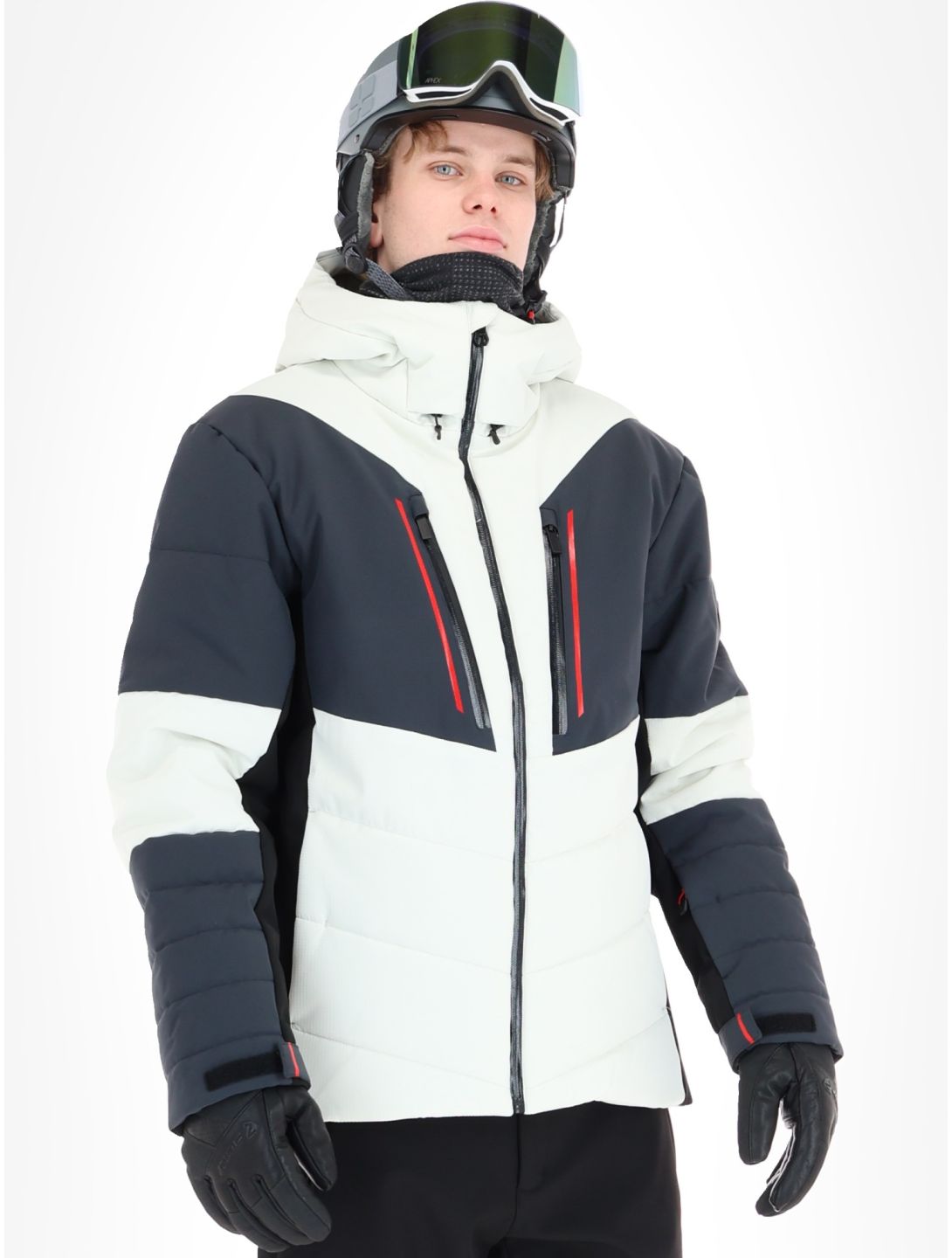 Icepeak, Earlville Skijacke Herren Powder beige, blau 