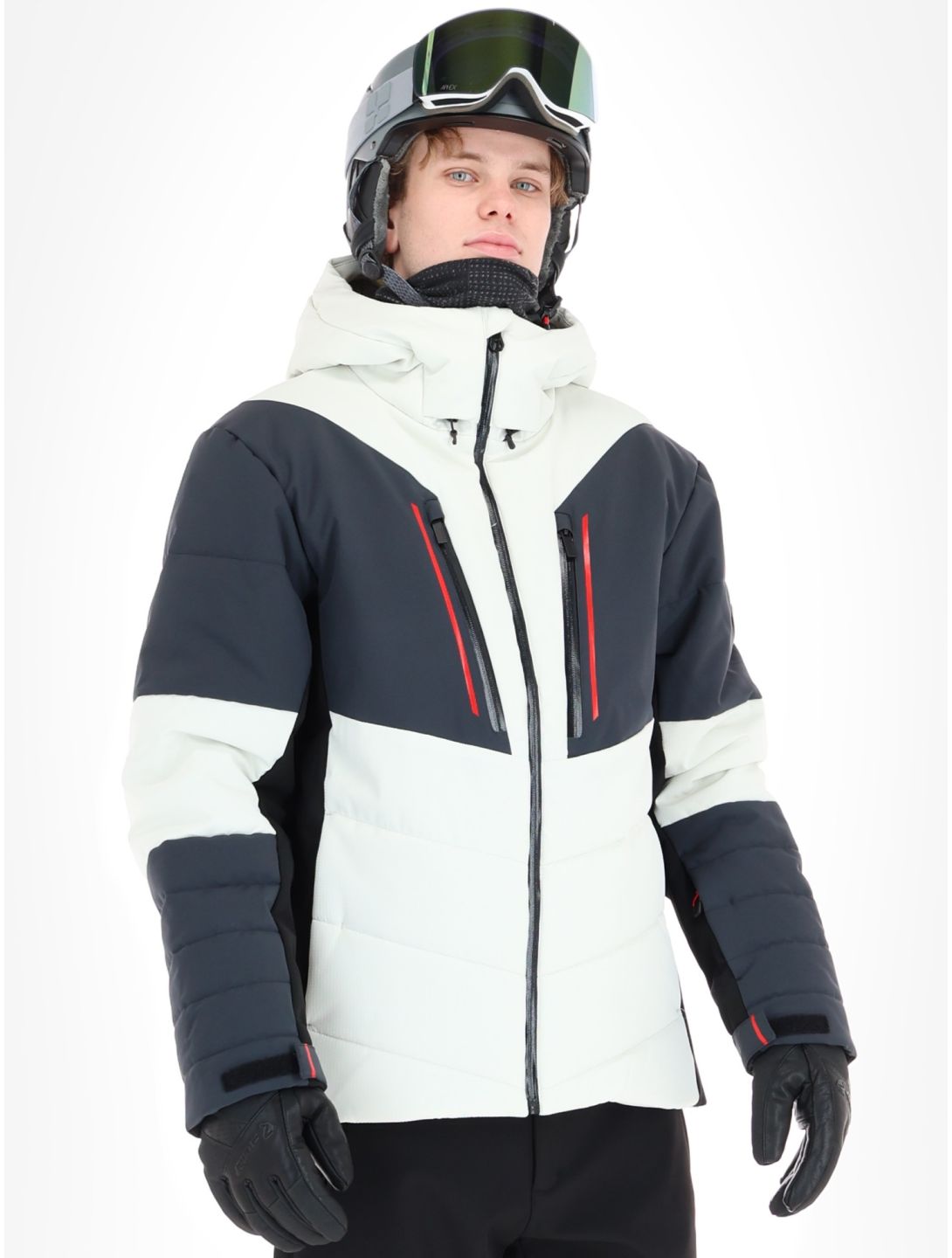 Icepeak, Earlville Skijacke Herren Powder beige, blau 