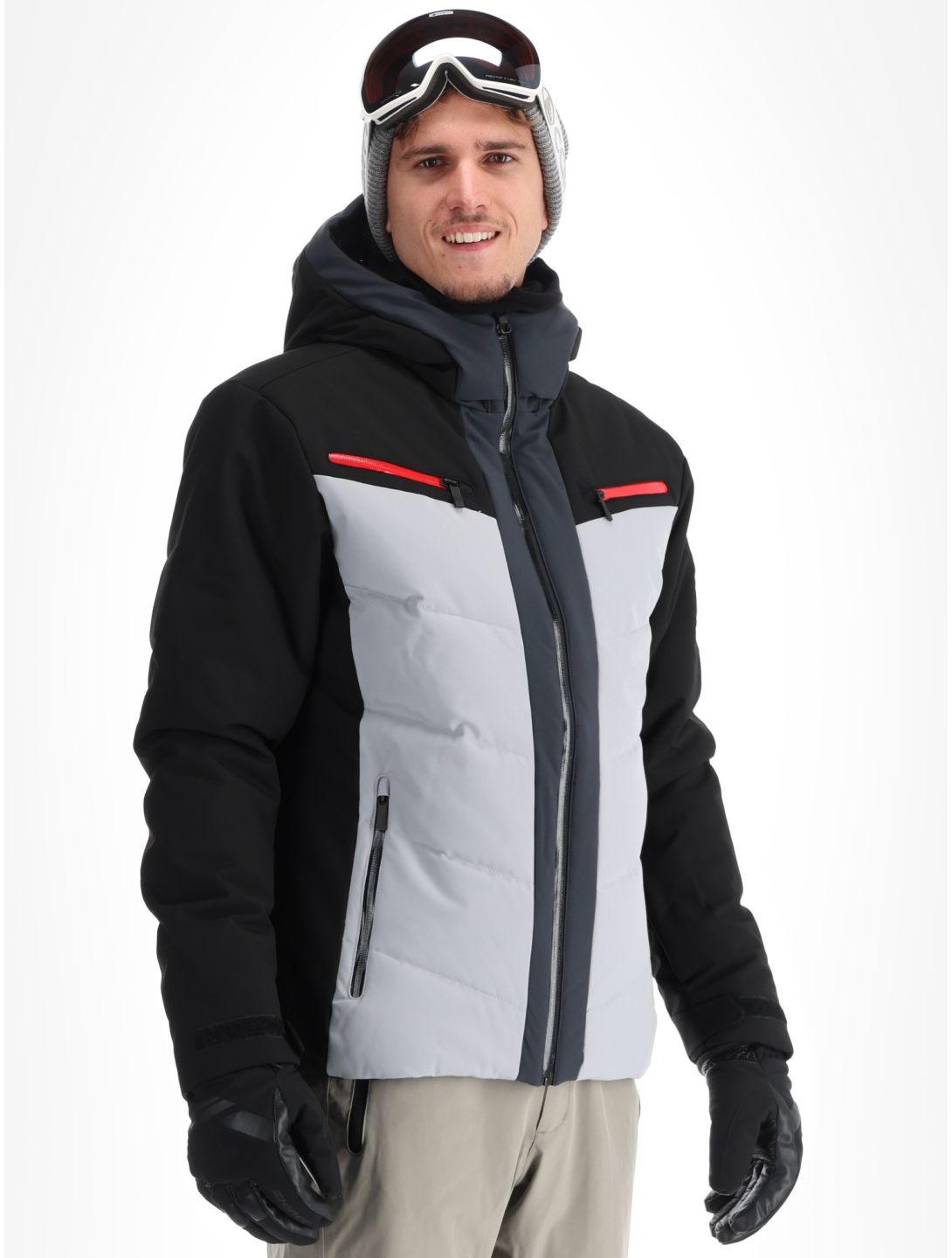 Icepeak, Ercolano Skijacke Herren Basic Black schwarz, weiß 