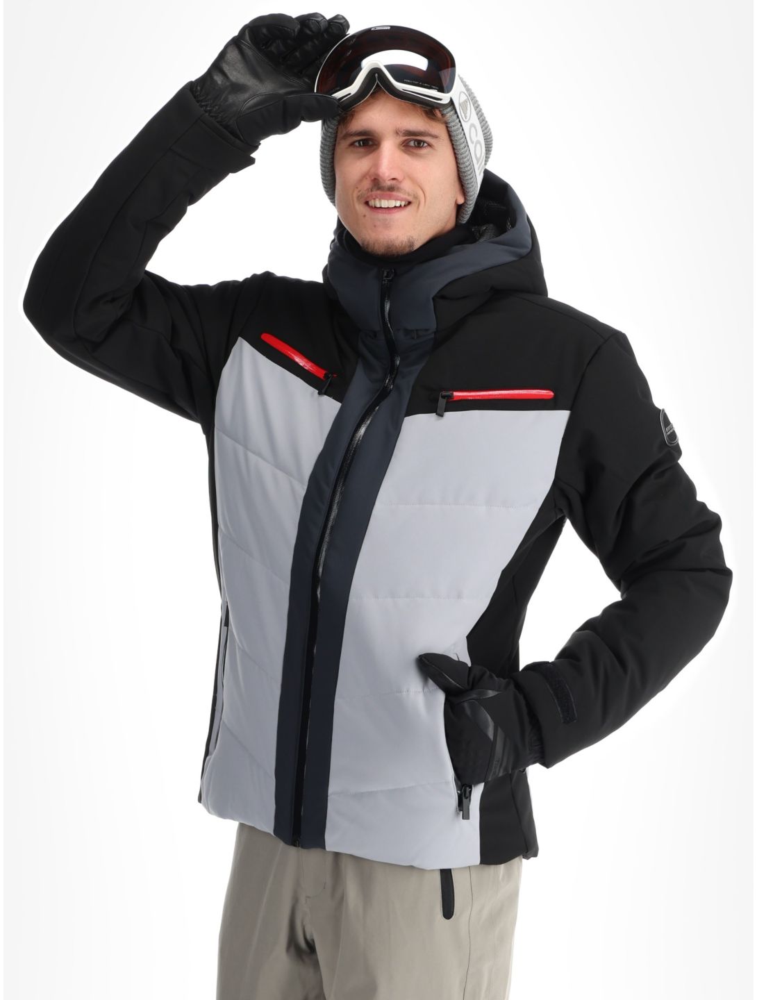 Icepeak, Ercolano Skijacke Herren Basic Black schwarz, weiß 