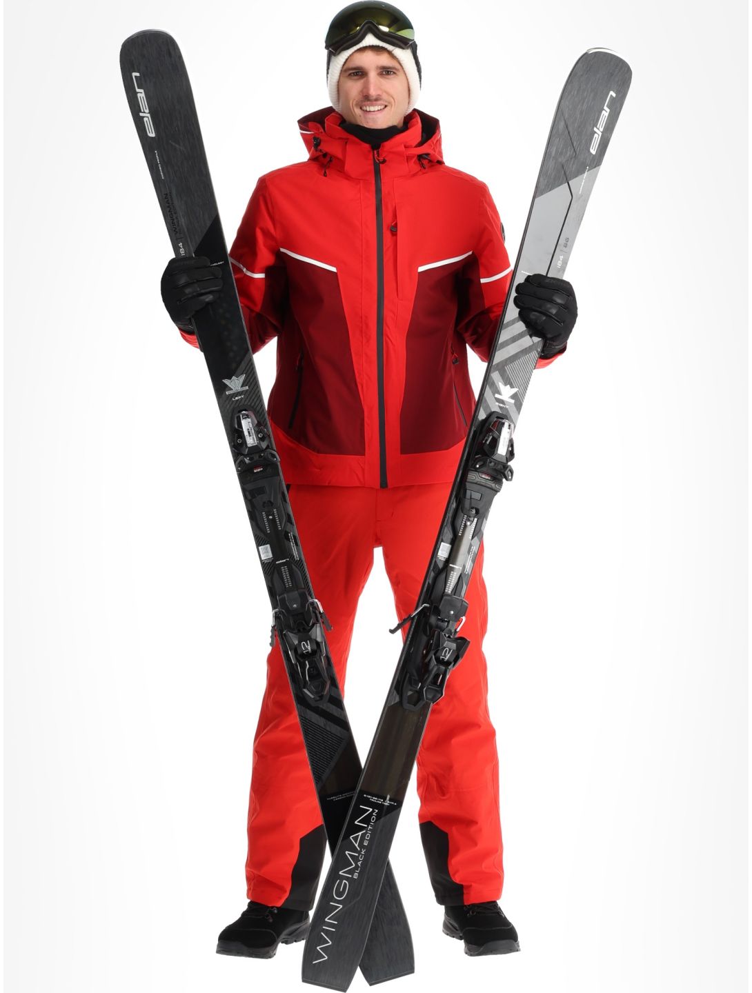 Icepeak, Fircrest Skijacke Herren Coral-Red rot 