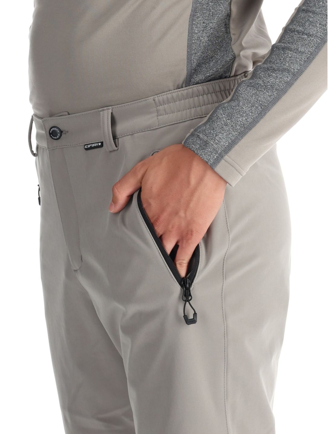 Icepeak, Frankfurt Softshell Skihose Herren Grey grau 