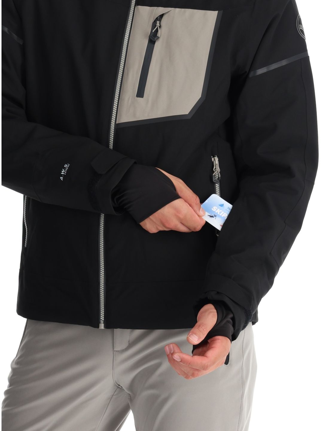 Icepeak, Frisco Skijacke Herren Black schwarz 